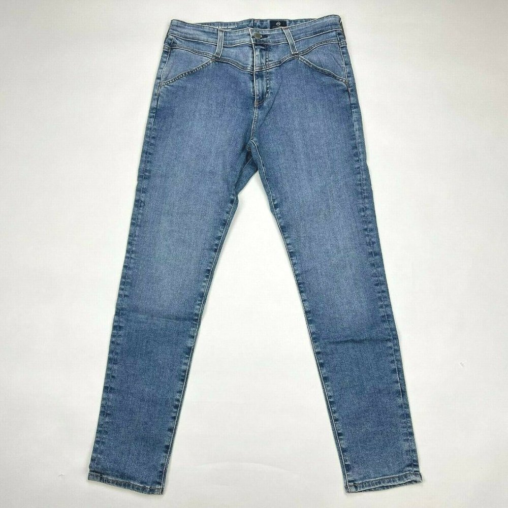 AG Adriano Goldschmied‎ Farrah Skinny Ankle X High Rise Denim Jeans Women 31